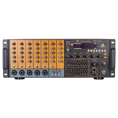 Magicvoice MV-1215 USB-BT-UK Rms 200W - Max.1600W 6 Zon Trafolu Küp Mixer Anfi