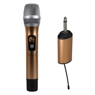 Magicvoice MV-1301E UHF Ekranlı Kablosuz 1 El Telsiz Mikrofonu