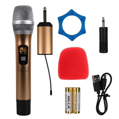 Magicvoice MV-1301E UHF Ekranlı Kablosuz 1 El Telsiz Mikrofonu