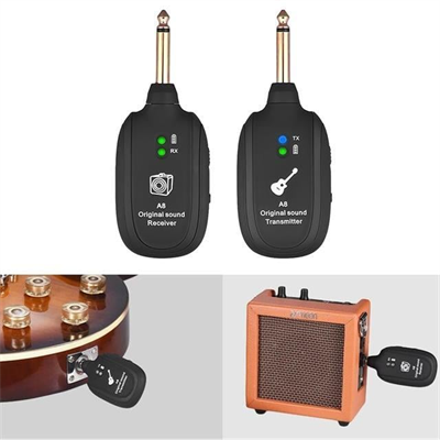 Magicvoice MV-19583 Uhf Gitar Tip Kablosuz Amfi Ve Enstrüman Kablosuz Mikrofonu