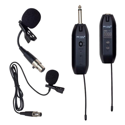Magicvoice MV-19589 Uhf Yaka Tipi Enstrüman İkili Mikrofon Set
