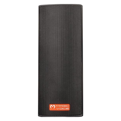 Magicvoice MV-26  2x7,5 Cm 50W 3 Yollu Siyah Sütun Hat Trafolu Hoparlör 2li Takım