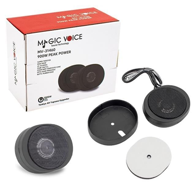 Magicvoice MV-31460 Max 900W / Rms 350 W Dome Oto Tweeter (2\li Takım)