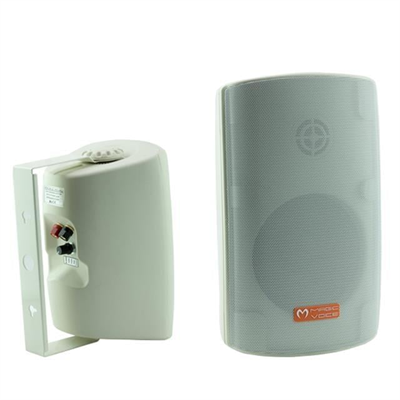 Magicvoice MV-38 Beyaz 11 Cm Trafolu 40 Watt Sütun Hoparlör 2li Takım