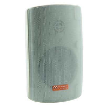 Magicvoice MV-38 Beyaz 11 Cm Trafolu 40 Watt Sütun Hoparlör 2li Takım