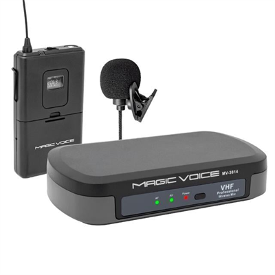 Magicvoice MV-3812 VHF Yaka Tipi Telsiz Mikrofon