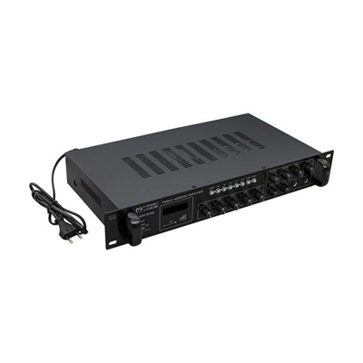 Magicvoice MV-540 100 Watt USB-SD-Bluetooth 2 Mikrofon Girişli 5 Bölgeli Hat Trafolu Anfi