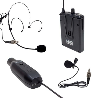 Magicvoice Mv-19600 UHF Kablosuz Enstrüman Uyumlu İkili Mikrofon Set
