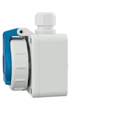 Mennekes 10863 SCHUKO® Duvar Prizi 16A 230V IP68