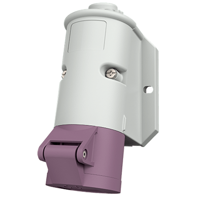 Mennekes 1825 Industrial Interlock Socket 2P, 16A