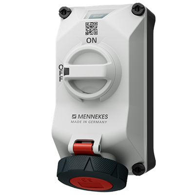 Mennekes 5612406G DUOi Duvar Prizi 16A 32A 400V IP67/IP69 Kilitli