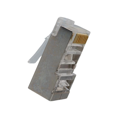 Metal RJ45 Cat5 100 Adet Metal Uç 8p/8c