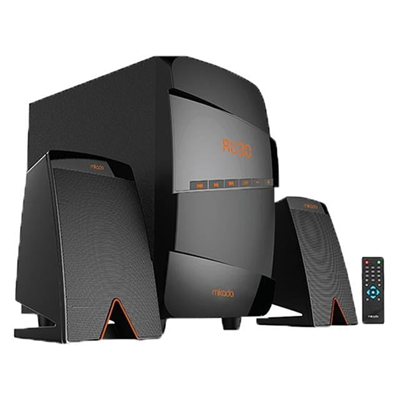 Mikado MD-671BT 2+1 40W RMS Siyah Usb+SD+Fm Destekli Multimedia Bluetooth Speaker Ev Sinema Sistemi