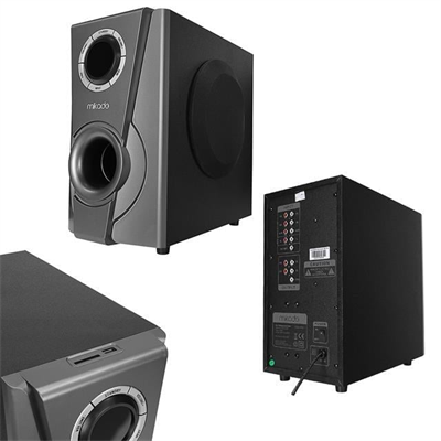 Mikado MD-672BT 5+1 Bluetooth Speaker 120W Usb+SD+FM Destekli Multimedia Ev Sinema Ses Sistemi