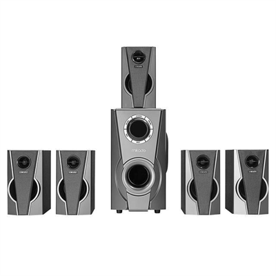Mikado MD-672BT 5+1 Bluetooth Speaker 120W Usb+SD+FM Destekli Multimedia Ev Sinema Ses Sistemi