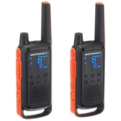 Motorola TLKR-T82 10 Km Siyah PMR El Telsizi 2li Paket