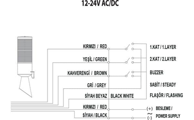 Mucco SNT-B7013-F2 İki Katlı Borulu Korna 12-24V AC/DC