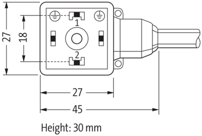 Murr Elektronik 7000-18021-0260500 | Valf Soketi