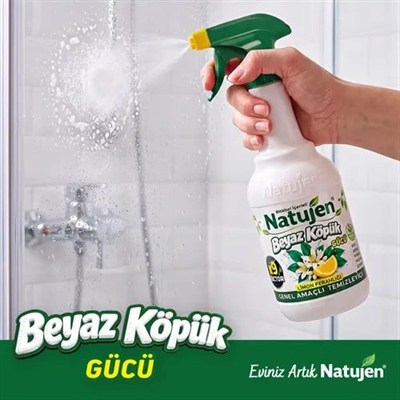 NATUJEN GENEL AMAÇLI TEMİZLEYİCİ (BEYAZ KÖPÜK GÜCÜ) 1000 ML
