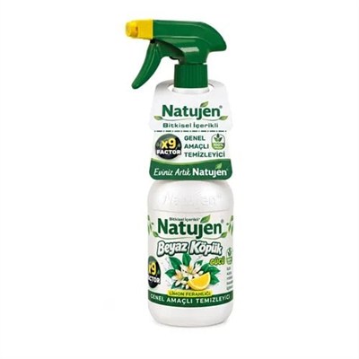 NATUJEN GENEL AMAÇLI TEMİZLEYİCİ (BEYAZ KÖPÜK GÜCÜ) 1000 ML