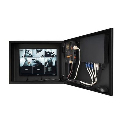 Novacom 45x35x10 Cm Dik Tip Gri Monitör Takılabilen Dvr Kabini