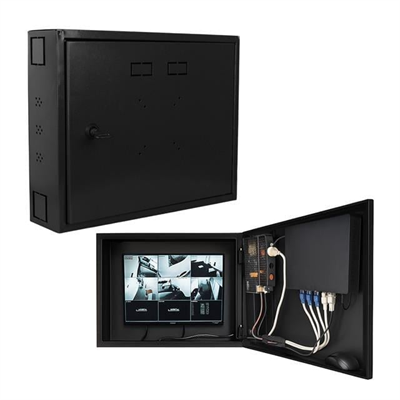 Novacom 45x35x10 Cm Dik Tip Gri Monitör Takılabilen Dvr Kabini