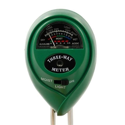 Noyafa TR-01 Analog Toprak Analiz Test Cihazı PH-SU NEM-IŞIK Metre Ölçer