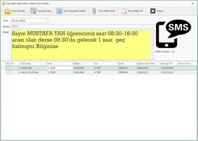 Öğrenci Takip Programı