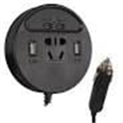Olesson 1667 DC 12-24V 150W Oto Araç Power İnverter Çift TYPE-C - Çift USB - 220V Üniversal Priz Girişli
