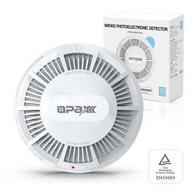 Opax HY-SSA01 Photoelectric Kombine Kablosuz Duman ve Isı Dedektörü ve Alarmı