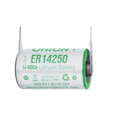 Orion ER14250 H 1/2AA 3.6 Volt 1200mAh Kısa Boy Puntalı Lityum Pil