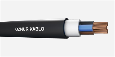 Öznur 3X1,5 mm N2XH Halojen Free  Kablo