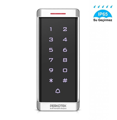PERKOTEK 55 RP Metal Su Geçirmez Dış Mekan Kart Okuyucu IP65