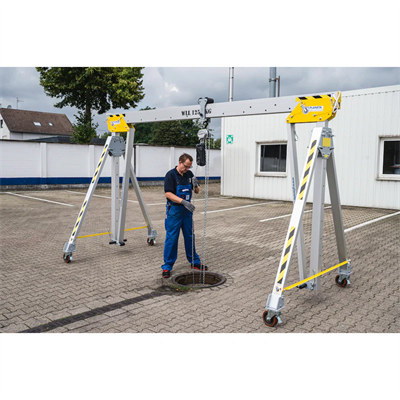 PLANETA 77000103 RLPK-L-6 alüminyum köprülü vinç, taşıma kapasitesi 750 kg