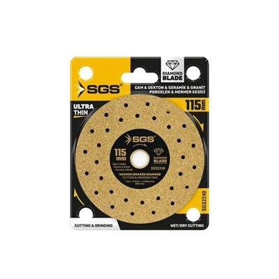 PROFESYONEL DEKTON PORSELEN HASSAS ELMAS KESİCİ GOLD 115 MM