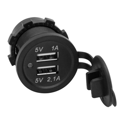 Pano Tipi USB IC-266C  8-32 Volt Kulaksız 30 Mm
