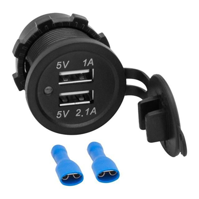 Pano Tipi USB IC-266C  8-32 Volt Kulaksız 30 Mm