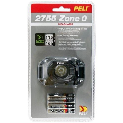 Peli 2755Z0 ATEX Zone 0 Pilli Led Kafa Feneri