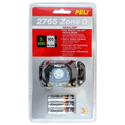 Peli 2765Z0 ATEX Zone 0 Pilli Led Kafa Feneri
