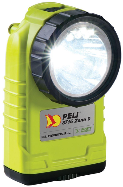 Peli 3715Z0 ATEX Zone 0 90 Derece Eğimli Kafa El Feneri