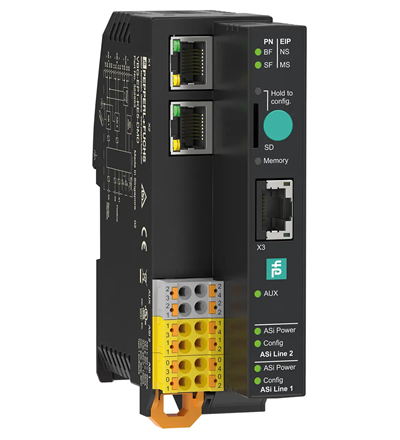 Pepperl+Fuchs VBG-EP1-KE5-DMD | AS-Interface PROFINET / EtherNet/IP Gateway (2 Networks)