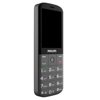 Philips E227 2.8 QVGA TFT Büyük Ekran 1700 Mah Bataryalı Plastik Kasa Tuşlu Cep Telefonu