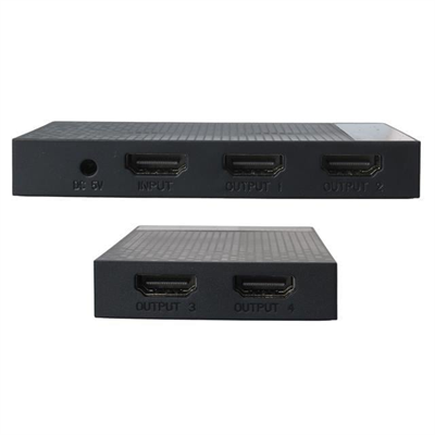 Philips SWV9023B/93  4K HDMI Splitter 1 Giriş - 4 Çıkış Ultra HD Görüntü Dağıtıcı