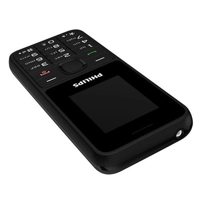 Philips Xenium E2125 1.77 Çift Sim Kartlı Kamerasız Tuşlu Siyah EL Fenerli Asker Telefonu