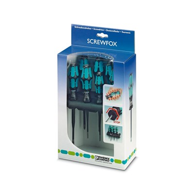 Phoenix Contact 1212701 SF-SL/PH/PZ-SL SET S-VDE 7 Parça VDE İzoleli Tornavida Seti