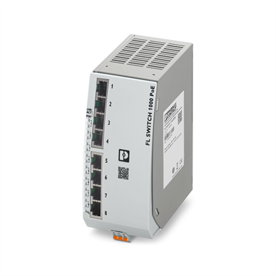 Phoenix Contact-1343034 FL SWITCH 1100-8POE - Industrial Ethernet Switch