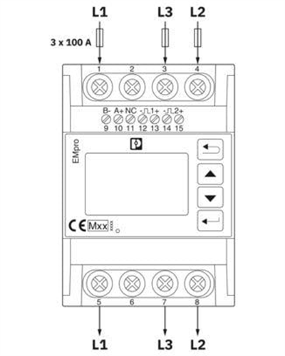 Phoenix Contact-1674511 Enerji sayacı  EEM-XM357 - Ölçü cihazı