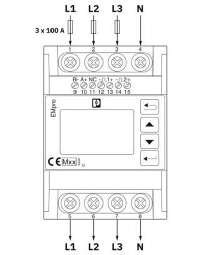 Phoenix Contact-1674511 Enerji sayacı  EEM-XM357 - Ölçü cihazı