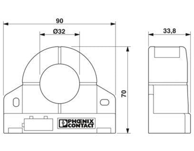 Phoenix Contact-2308043 Üniversal akım transdüseri MCR-SL-CUC-300-I