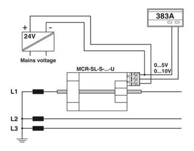 Phoenix Contact-2813457 Akım ölçüm transdüseri  MCR-SL-S-100-U